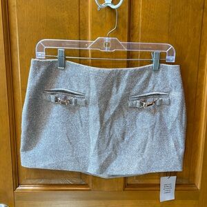 NWT More To Come Women’s Micro Mini Tweed Style Skirt Size Small